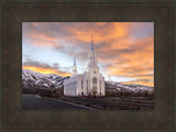 Layton Utah Golden Sunrise