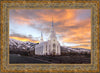 Layton Utah Golden Sunrise