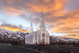 Layton Utah Golden Sunrise