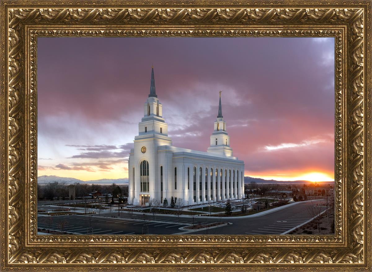 Layton Utah Pink Sunset