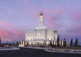 Deseret Peak Utah Pink Winter Sunrise