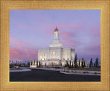 Deseret Peak Utah Pink Winter Sunrise