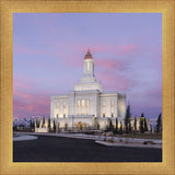 Deseret Peak Utah Pink Winter Sunrise