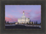 Deseret Peak Utah Pink Winter Sunrise