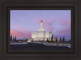 Deseret Peak Utah Pink Winter Sunrise