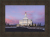 Deseret Peak Utah Pink Winter Sunrise