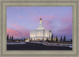 Deseret Peak Utah Pink Winter Sunrise