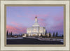 Deseret Peak Utah Pink Winter Sunrise