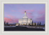 Deseret Peak Utah Pink Winter Sunrise