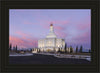 Deseret Peak Utah Pink Winter Sunrise