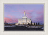 Deseret Peak Utah Pink Winter Sunrise