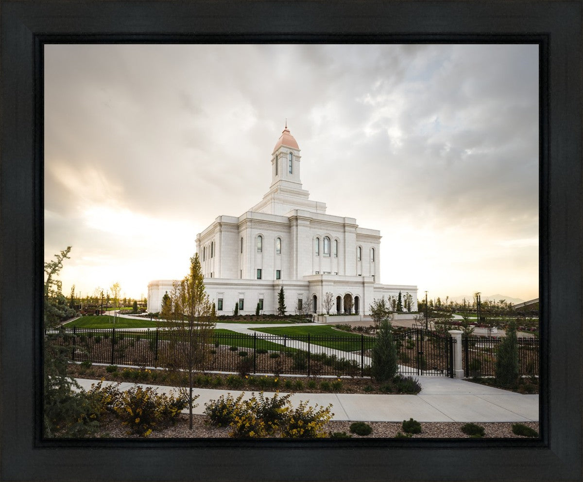 Deseret Peak Golden Glow Sunset