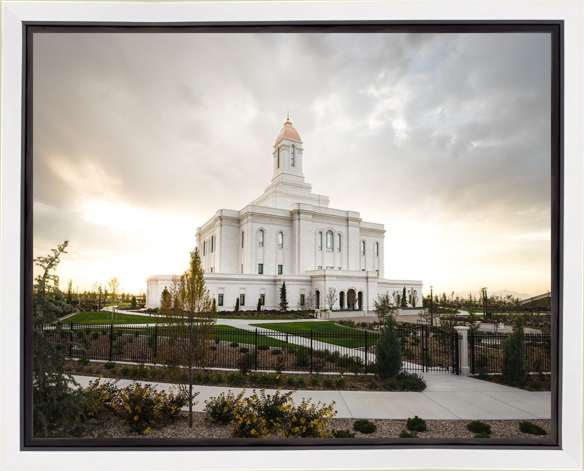 Deseret Peak Golden Glow Sunset