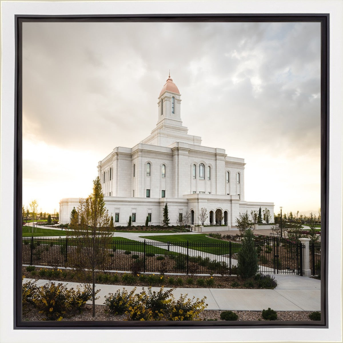 Deseret Peak Golden Glow Sunset