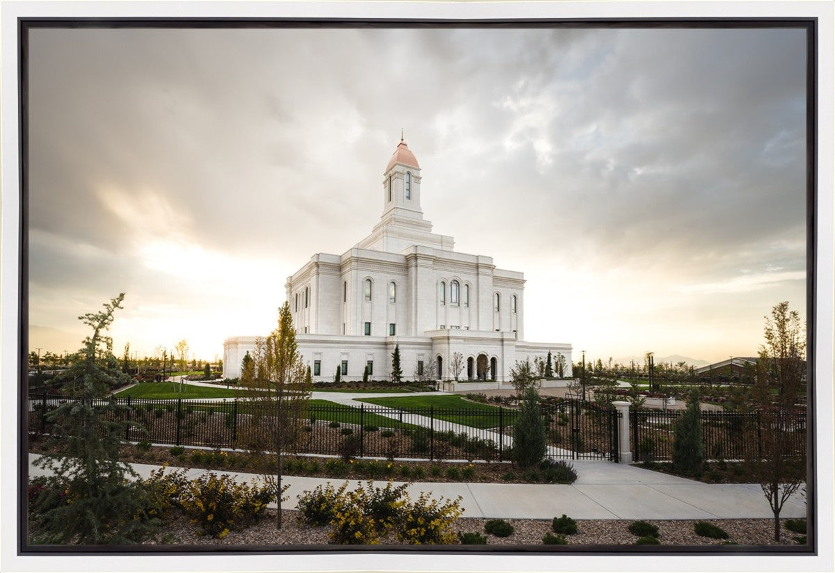 Deseret Peak Golden Glow Sunset