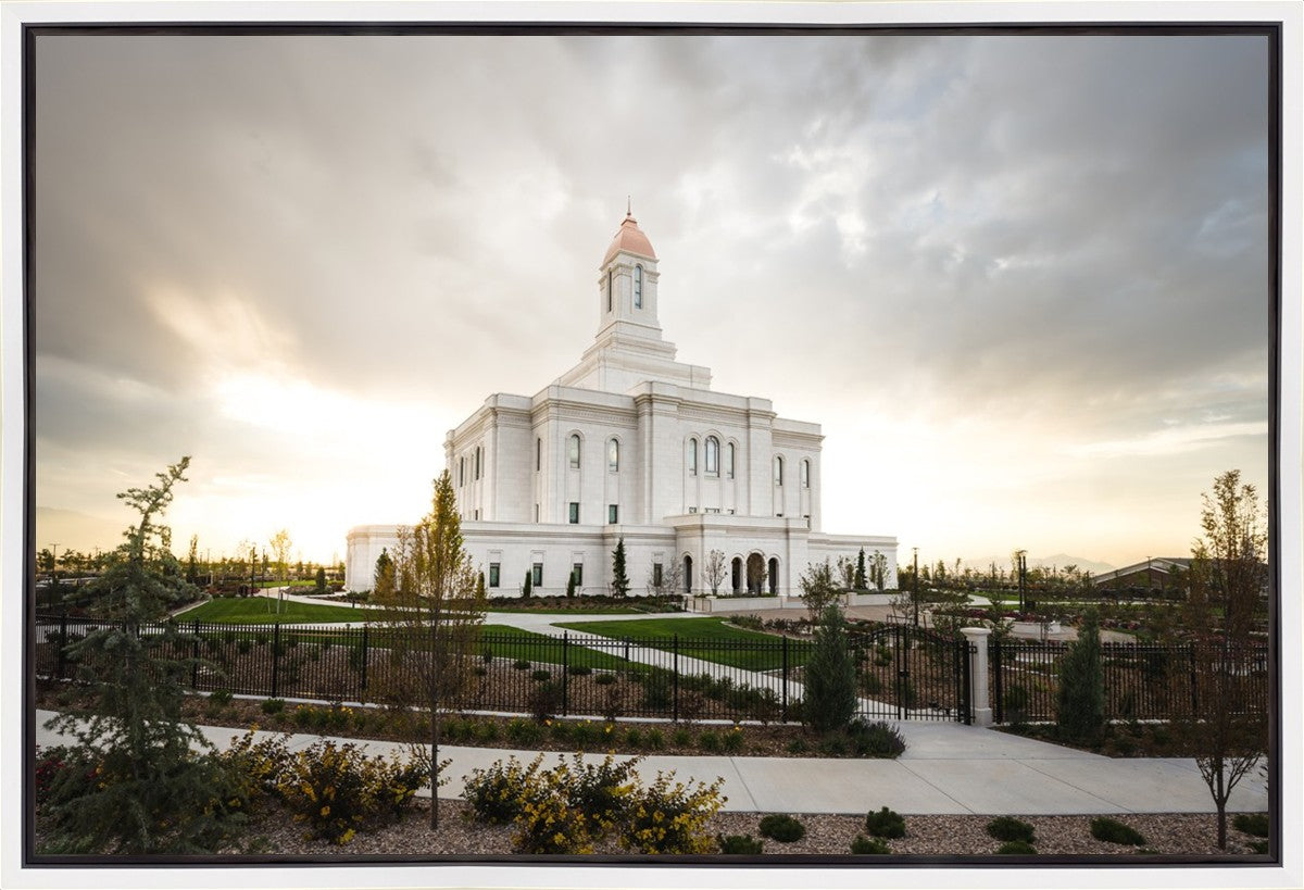 Deseret Peak Golden Glow Sunset