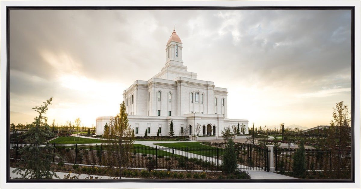 Deseret Peak Golden Glow Sunset