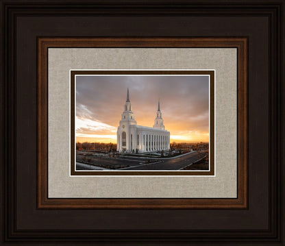 Layton Utah Golden Glow Sunset