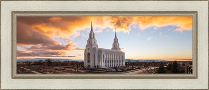 Layton Utah Fire in The Sky