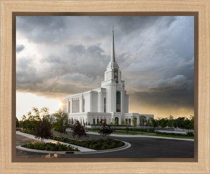 Syracuse Utah Safety in The Storm Gallery Wrap