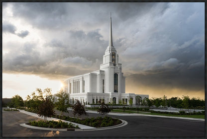 Syracuse Utah Safety in The Storm Large Wall Art Gallery Wrap