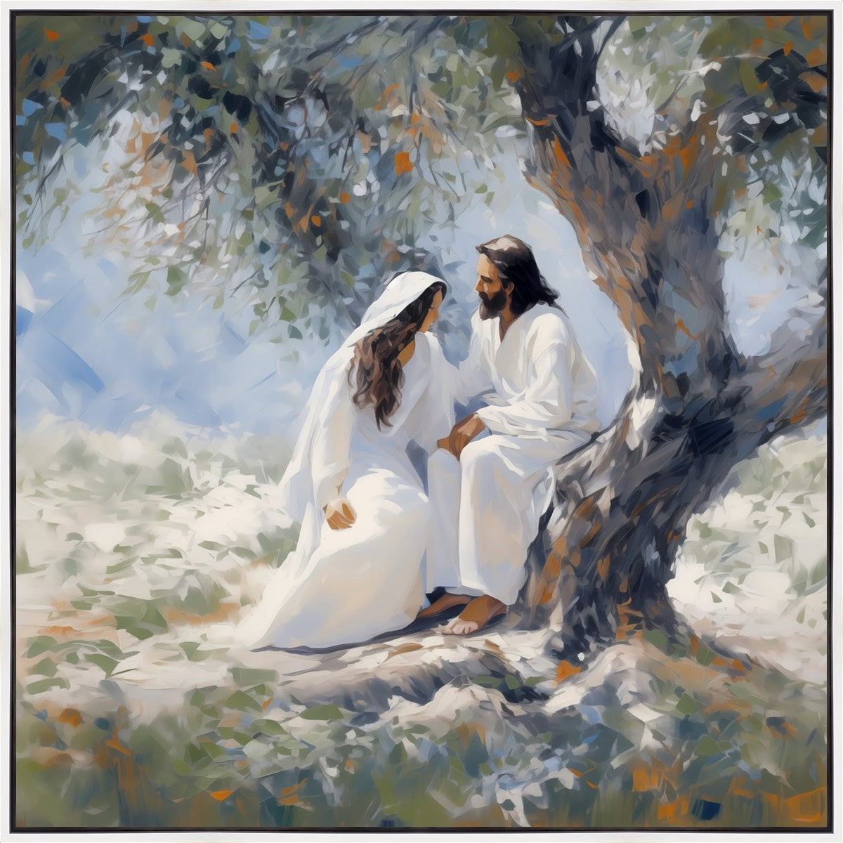 Abide With Me Large Wall Art Gallery Wrap