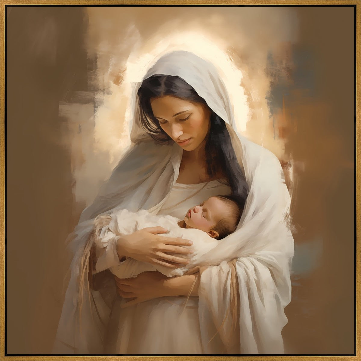 Swaddled by Love Large Wall Art Gallery Wrap