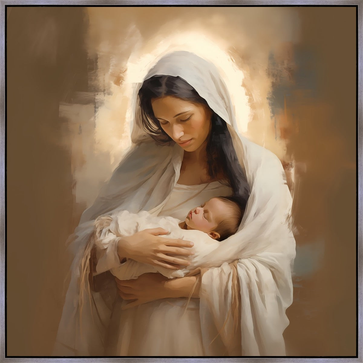 Swaddled by Love Large Wall Art Gallery Wrap