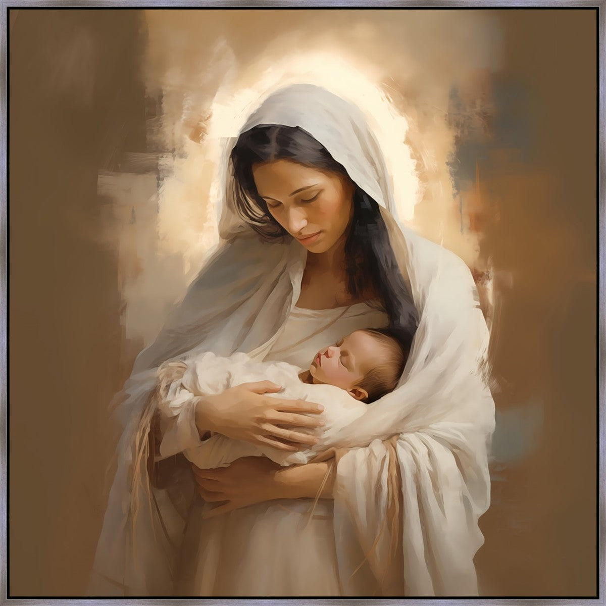 Swaddled by Love Large Wall Art Gallery Wrap