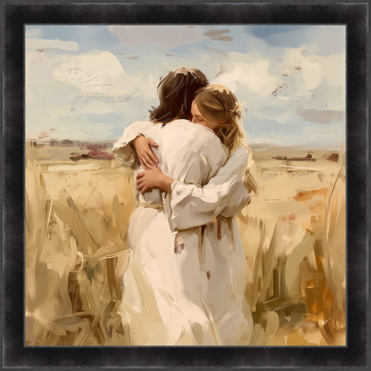 Divine Embrace Large Wall Art