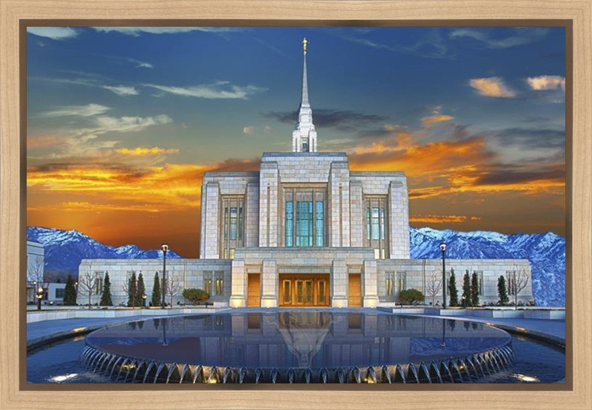 Ogden Temple Reflection