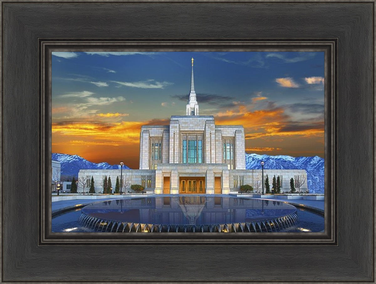 Ogden Temple Reflection