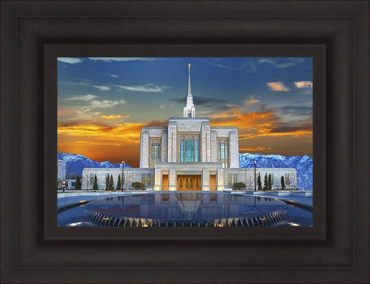 Ogden Temple Reflection