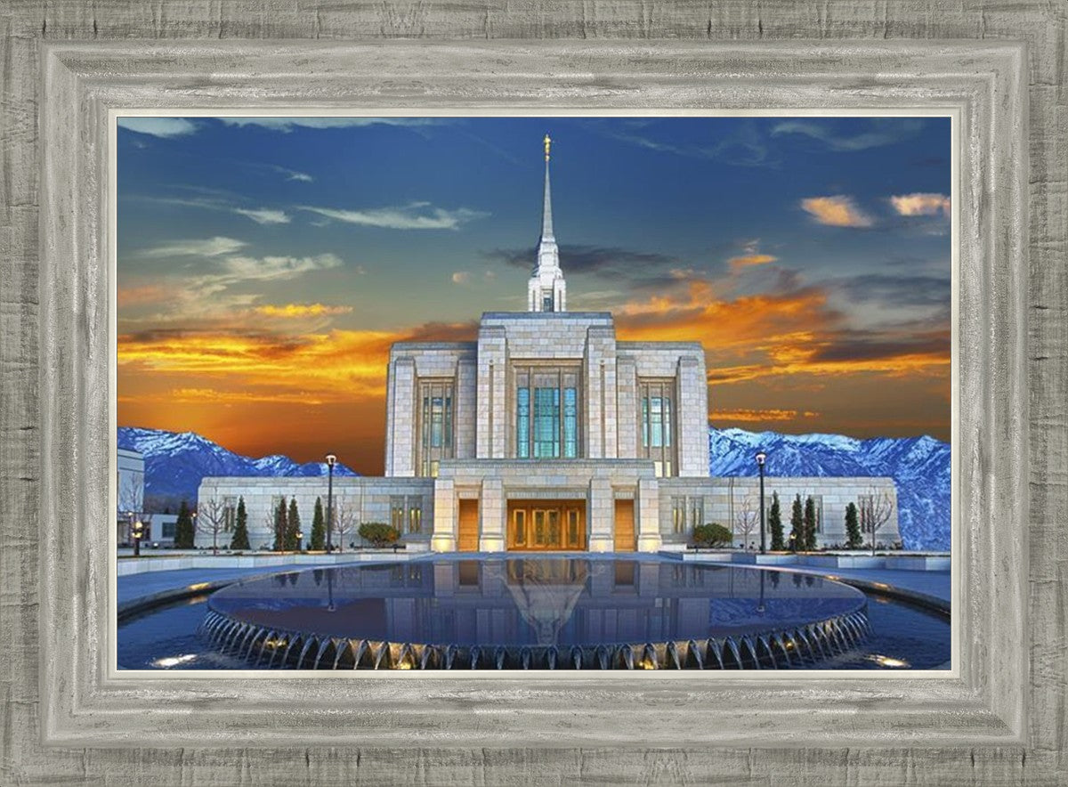 Ogden Temple Reflection
