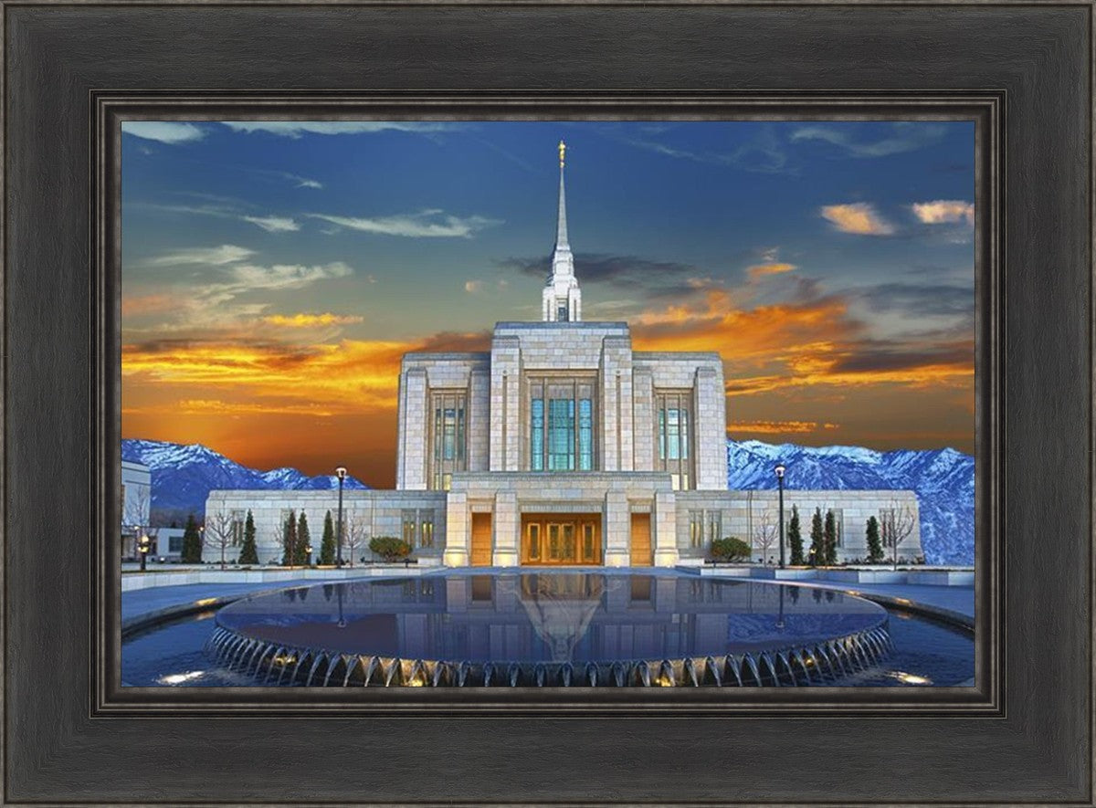 Ogden Temple Reflection