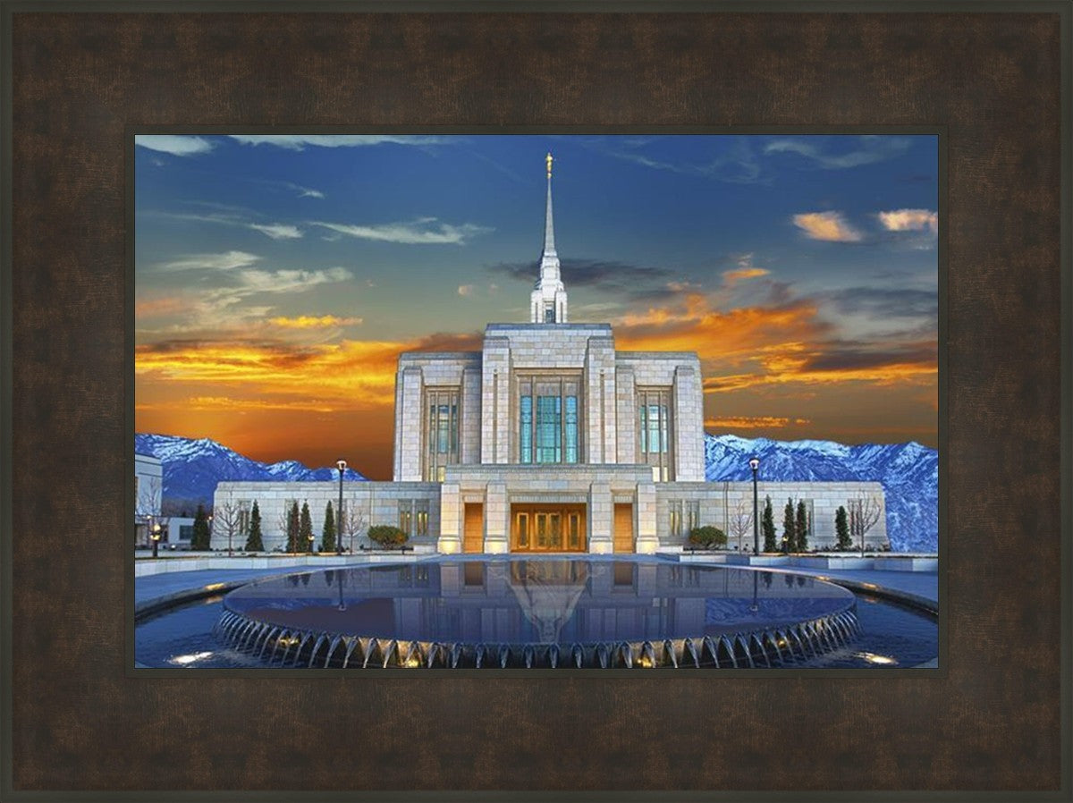 Ogden Temple Reflection