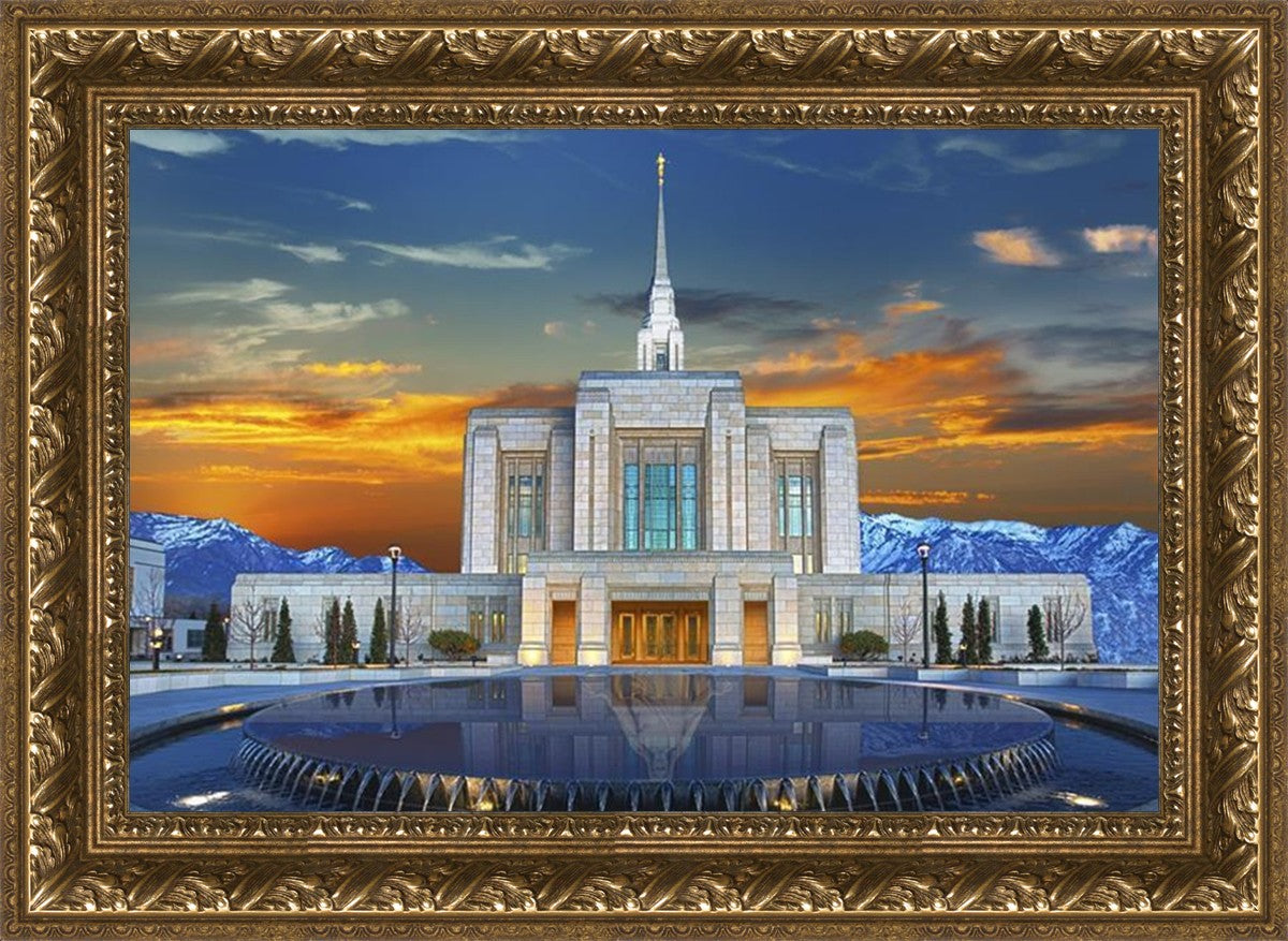 Ogden Temple Reflection