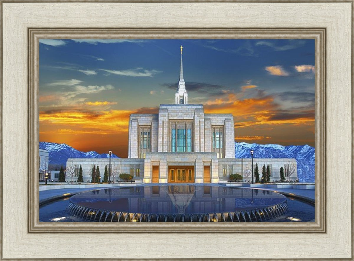 Ogden Temple Reflection