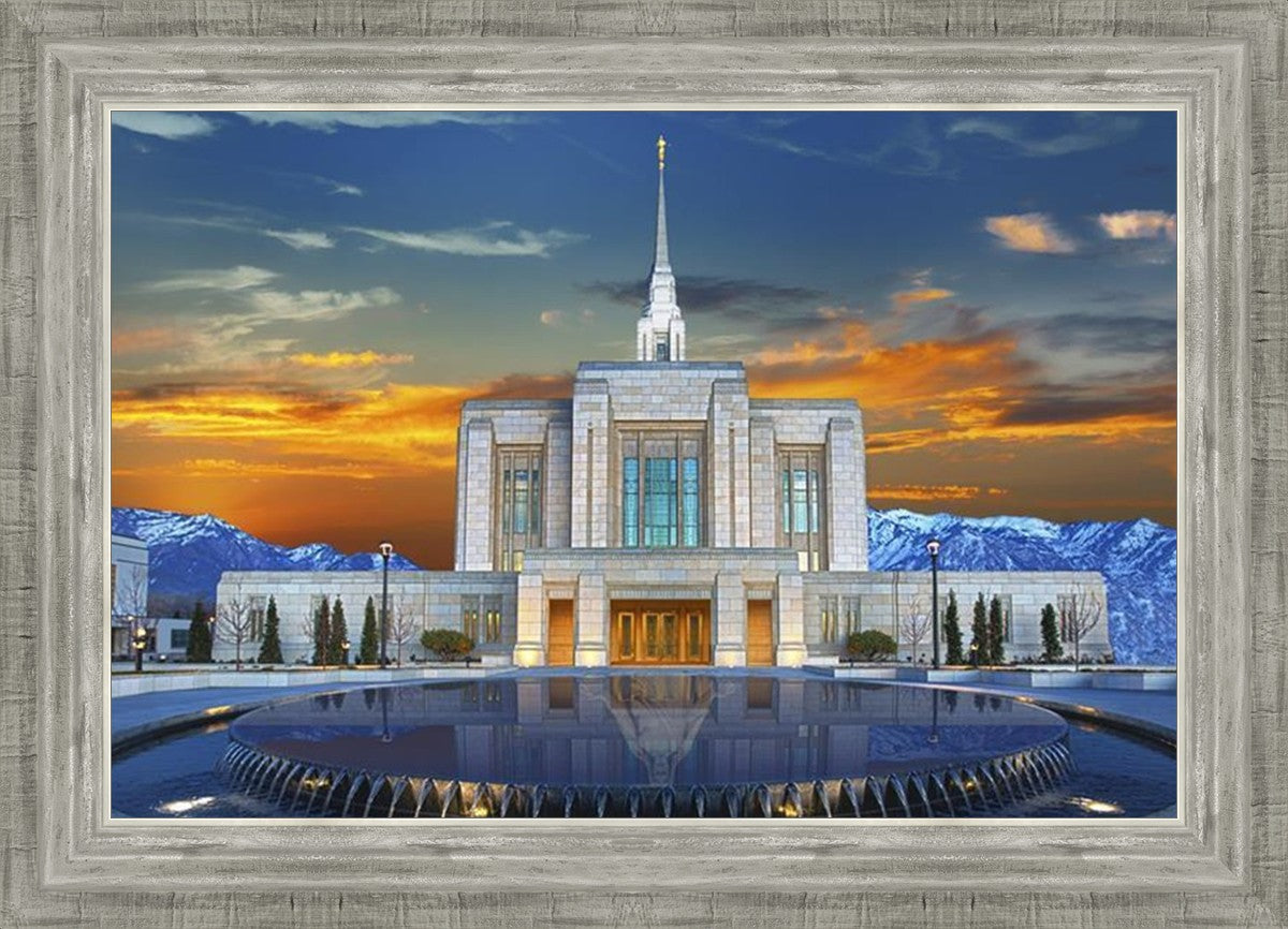Ogden Temple Reflection