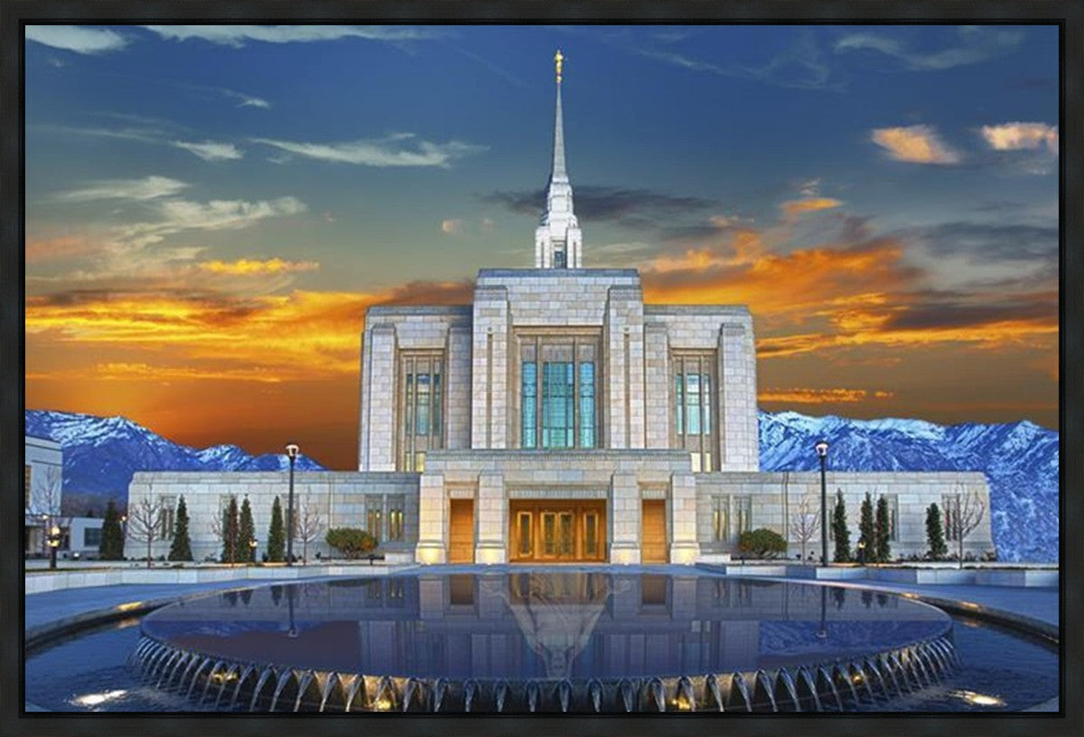 Ogden Temple Reflection
