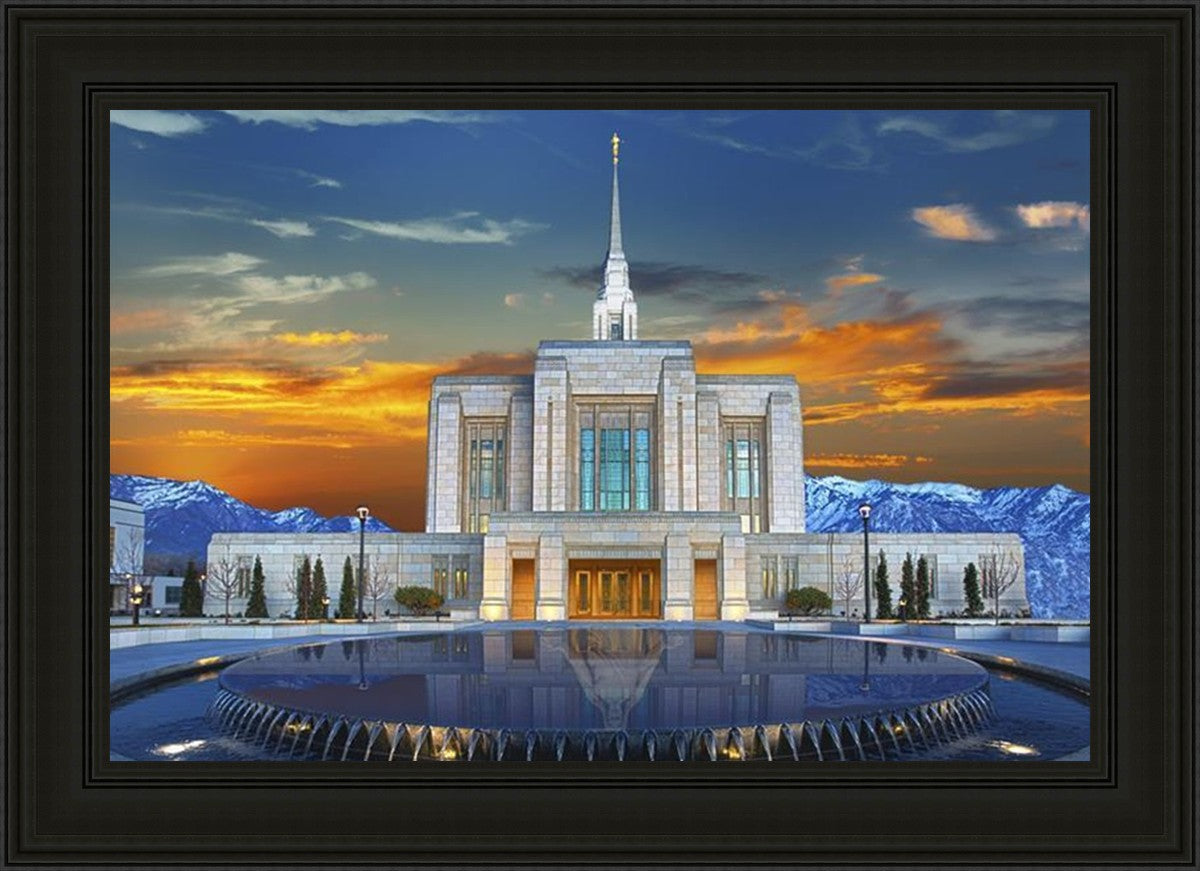 Ogden Temple Reflection