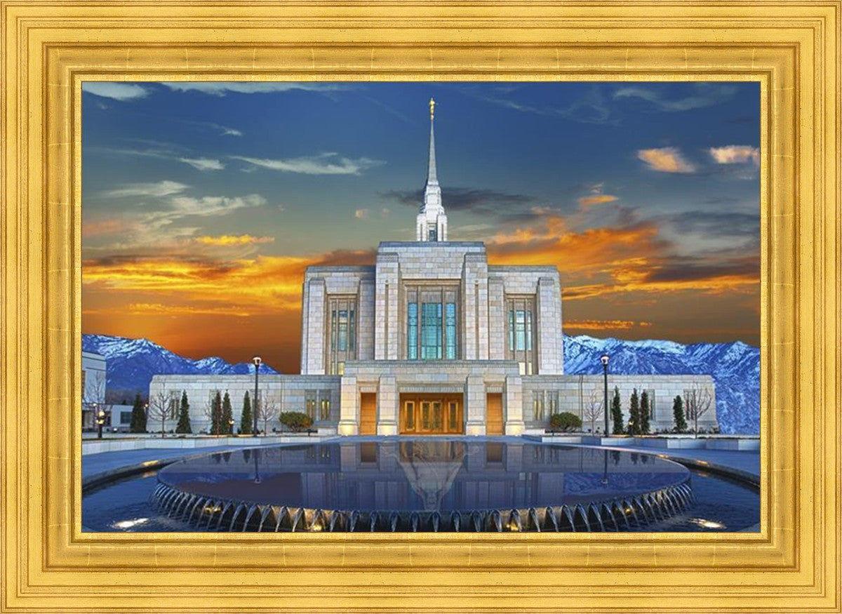 Ogden Temple Reflection