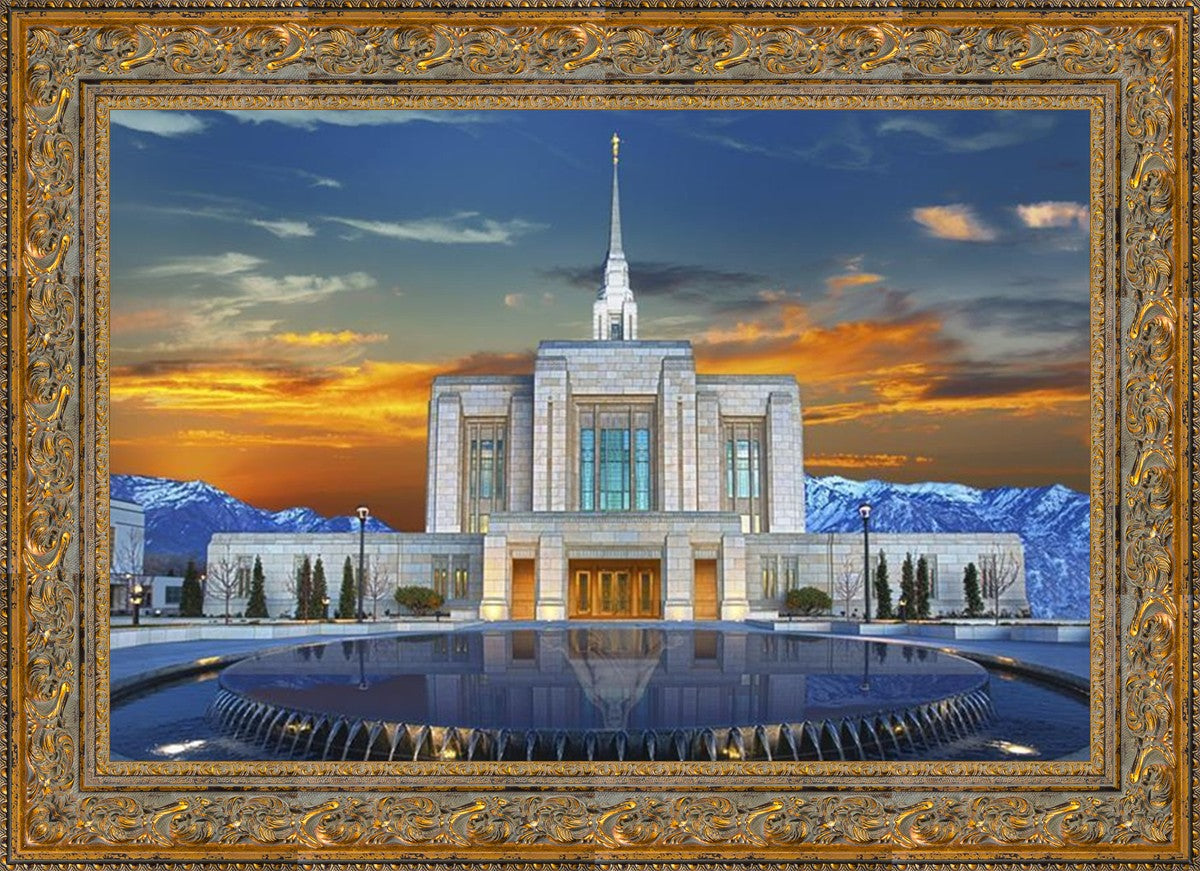 Ogden Temple Reflection