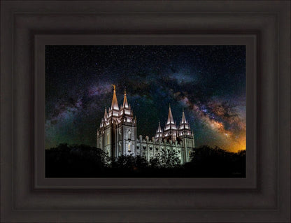 Salt Lake Temple Milky Way