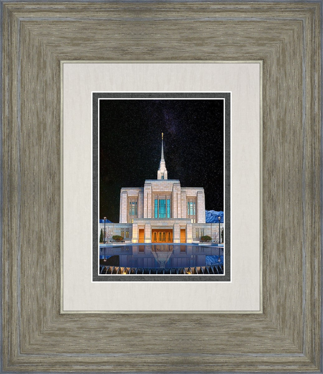 Ogden Temple Milky Way