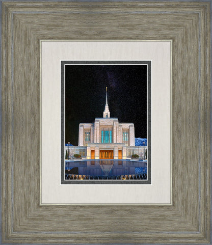 Ogden Temple Milky Way