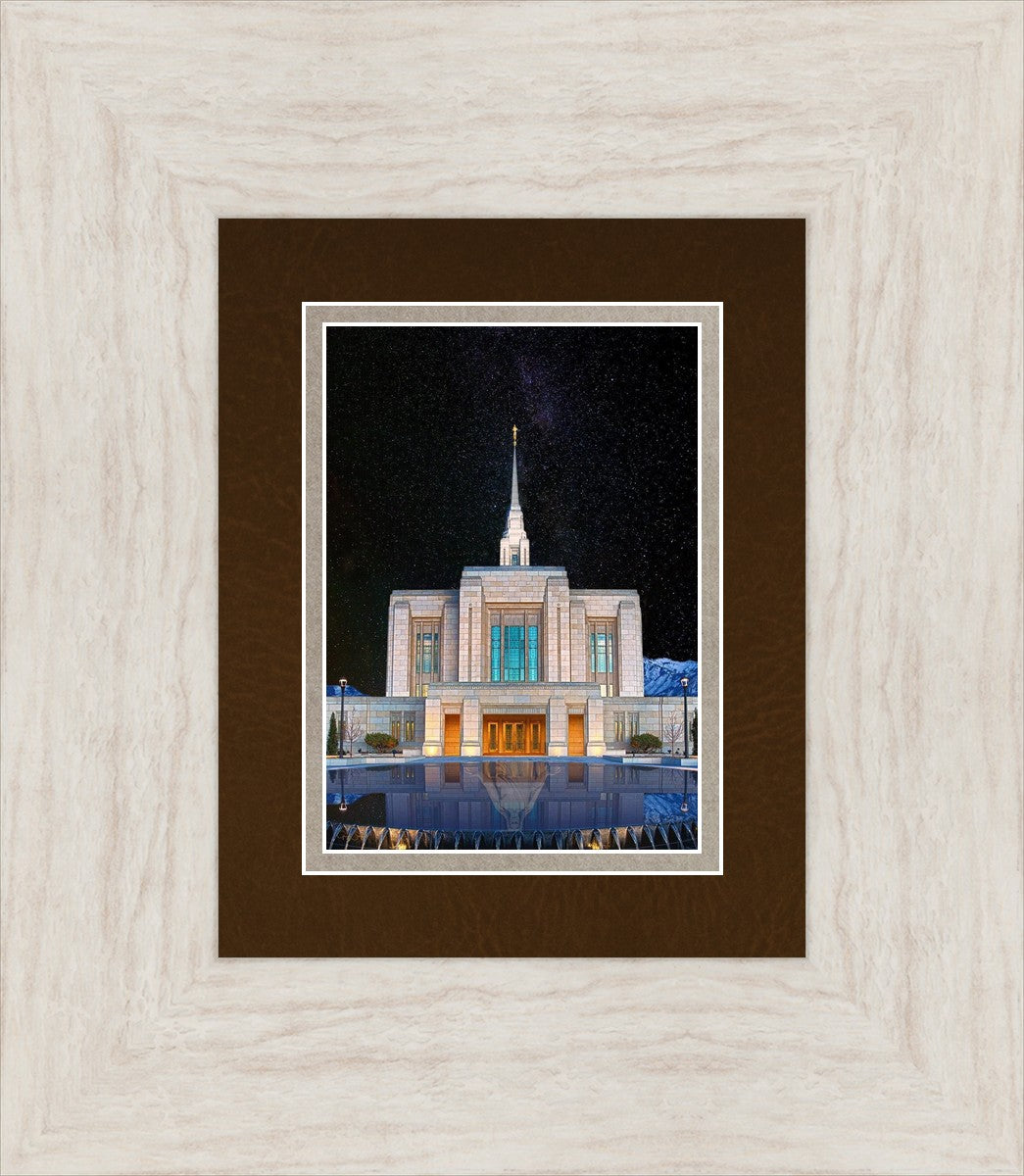 Ogden Temple Milky Way