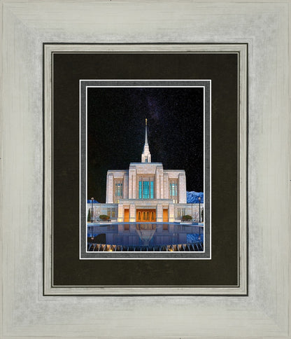 Ogden Temple Milky Way