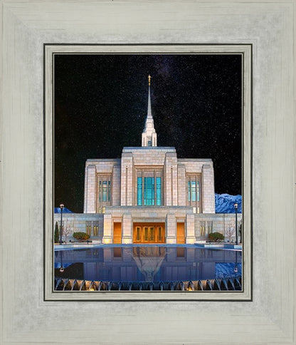 Ogden Temple Milky Way
