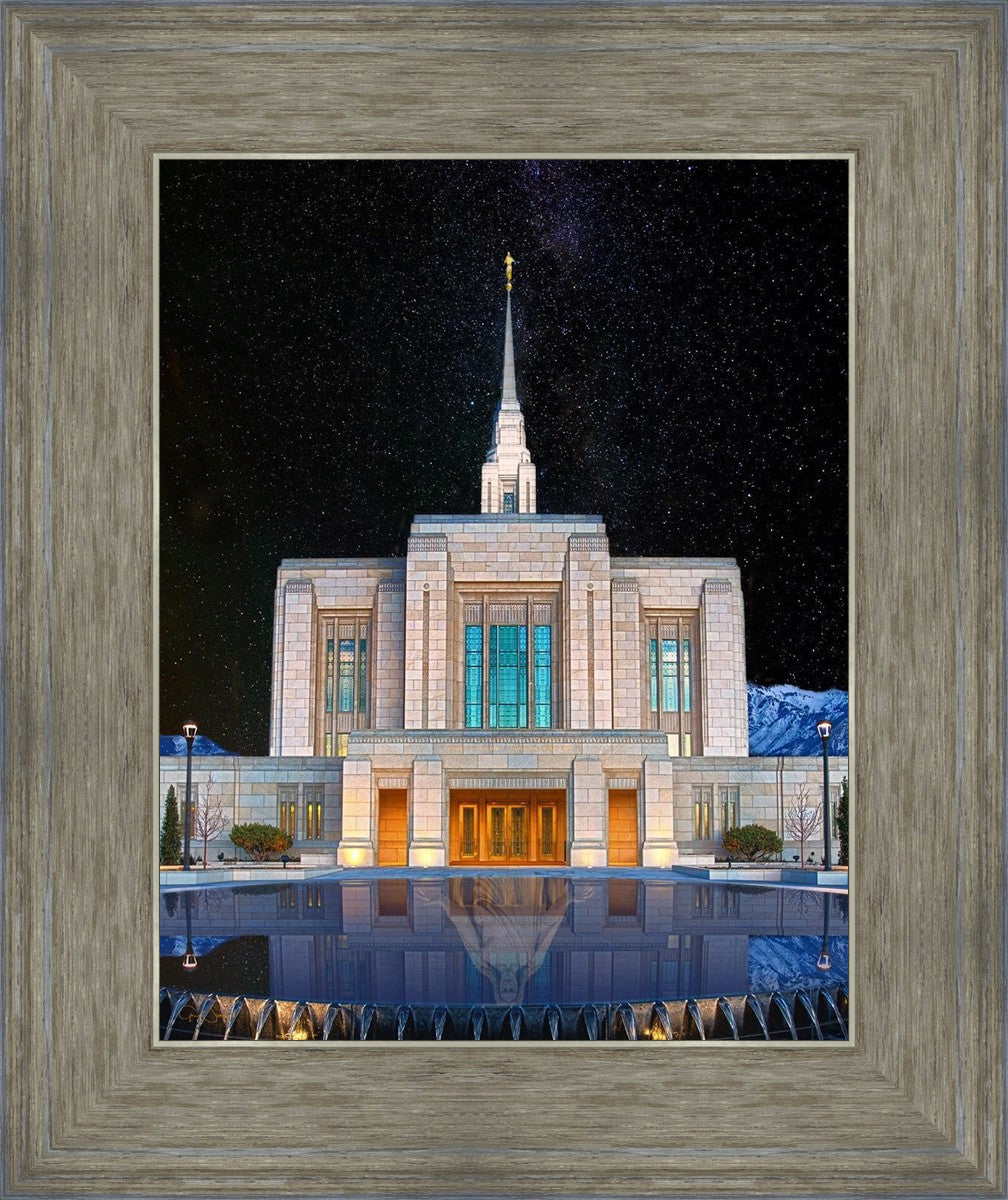 Ogden Temple Milky Way
